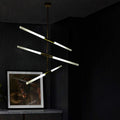 MIRODEMI® New gold LED hanging light fixture for living room, dining room