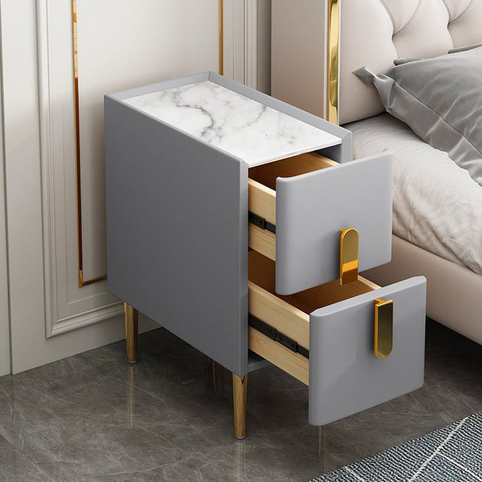 Multi-functional Bedside Cabinet with Refitting Made in Nordic Style image | luxury furniture | luxury bedside cabinets