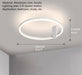 MIRODEMI® Aluminum LED Ceiling Lamp in a Nordic Style for Bedroom Living Room image | luxury furniture | ceiling led lamps