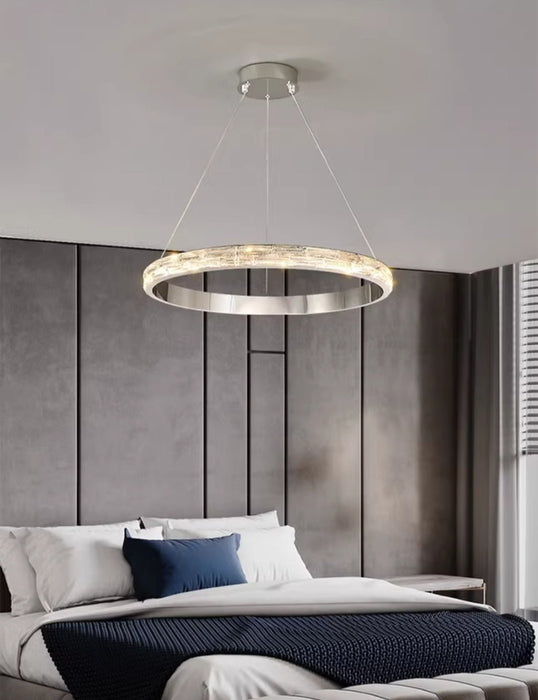 MIRODEMI® Postmodern Stainless Steel Pendant Chandelier for Living Room, Bedroom