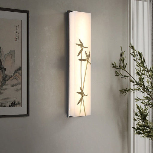 MIRODEMI® Creative Marble Wall Lamp in Chinese Style for Living Room, Bedroom image | luxury lighting | marble wall lamps