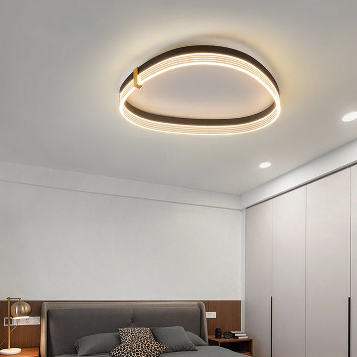 MIRODEMI® Luxury LED Ceiling Lamp in a Minimalist Style for Bedroom, Dining Room