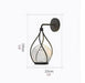 MIRODEMI® Modern Outdoor LED Waterproof Wall Sconce for Courtyard, Porch image | luxury lighting | luxury wall lamps