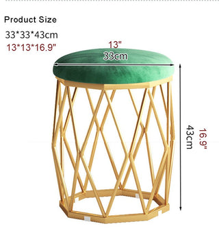 Creative Luxury Iron Wrought Iron Ottoman image | luxury furniture | unique ottoman | unique furniture | creative furniture