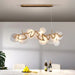 MIRODEMI® Modern gold glass chandelier for dining room, livimg room, bedroom