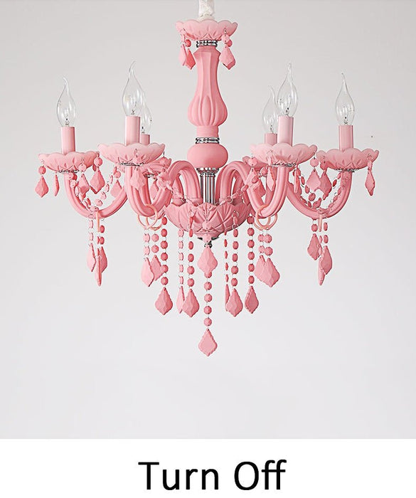 MIRODEMI® Nordic LED Pink Crystal Luxury Pendant Lamp image | luxury lighting | luxury pendant lamps | luxury chandeliers