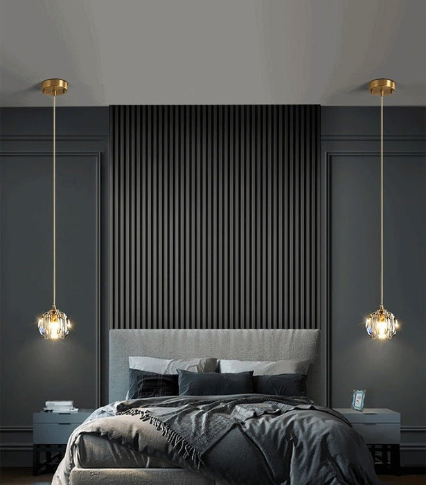 MIRODEMI® Boule De Cristal Round Clustre LED Cut Smoke Crystal Ceiling Chandelier image | luxury furniture | ceiling lamps