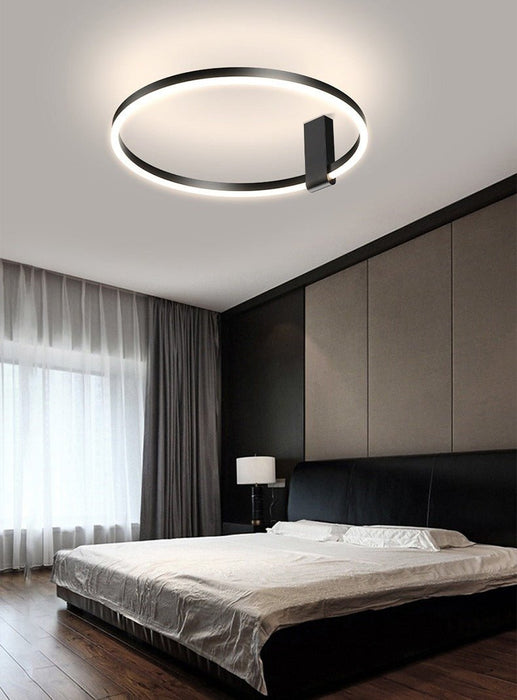 MIRODEMI® Aluminum LED Ceiling Lamp in a Nordic Style for Bedroom Living Room image | luxury furniture | ceiling led lamps