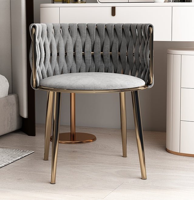 Light Luxury Nordic Single Sofa Chair Grey
