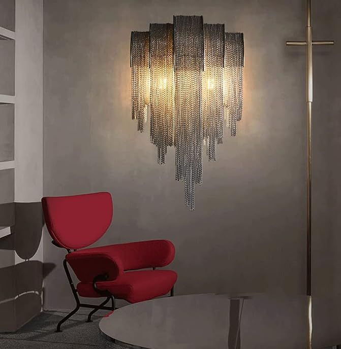 MIRODEMI® Luxury Tassel Wall Lamp in Italian Style for Living Room, Bedroom image | luxury lighting | luxury wall lamps