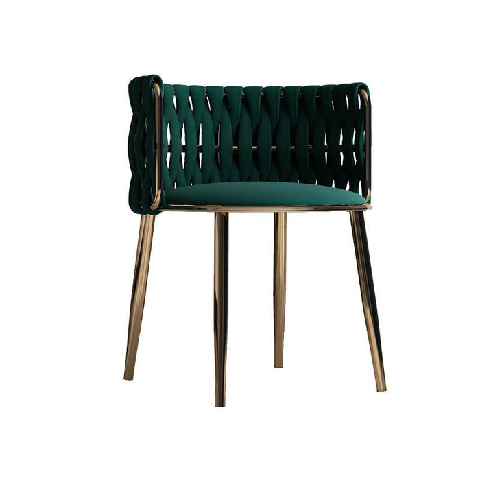 Light Luxury Nordic Single Sofa Chair Green