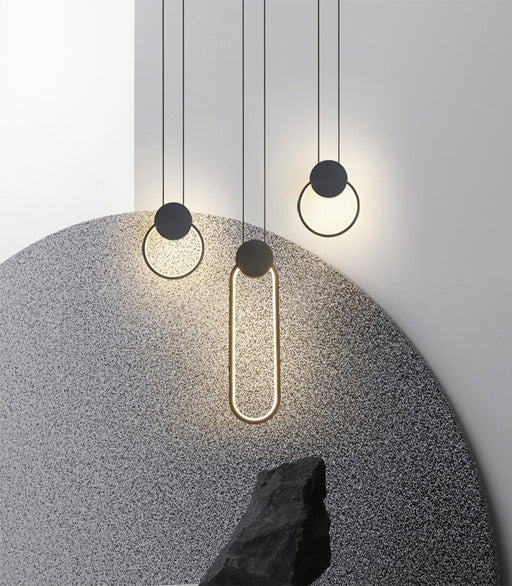 MIRODEMI® Modern LED Minimalist Creative Long Pendant Light Luminaire