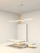MIRODEMI® Original Waves LED Pendant Lamp for Dining Room, Kitchen, Living Room White