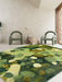Moss feeling 3D Tufting area rug in green color 4'7"x6'6" (140x200cm)