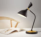MIRODEMI® White/Black Nordic Minimalist Bedside Table Lamp for Living Room Decor