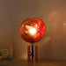 MIRODEMI® Lava Stone LED Lights Dimmable Room Decor Table Lamp Warm light, Non-dimmable / Rose Gold / Dia7.9*H11.8"