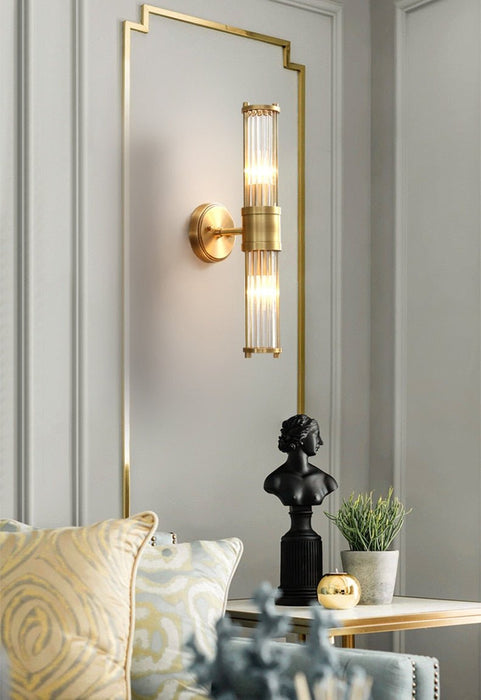 MIRODEMI® Copper Wall Mount Sconce for Bedroom, Living Room, Hallway