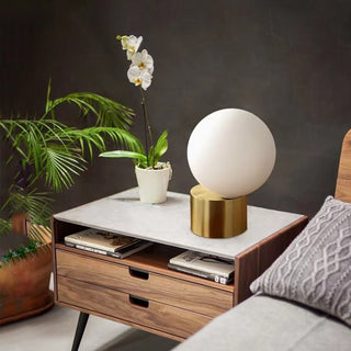 MIRODEMI® Retro Copper Study and Work LED Minimalist Table Lamp