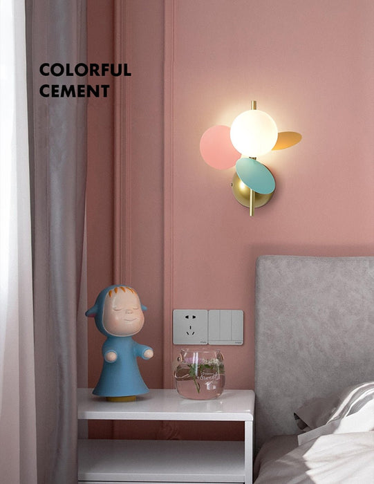 MIRODEMI® Nordic Multicolor Tree Wall Sconce for Children's Room image | luxury lighting | luxury wall lamps | colorful lamps