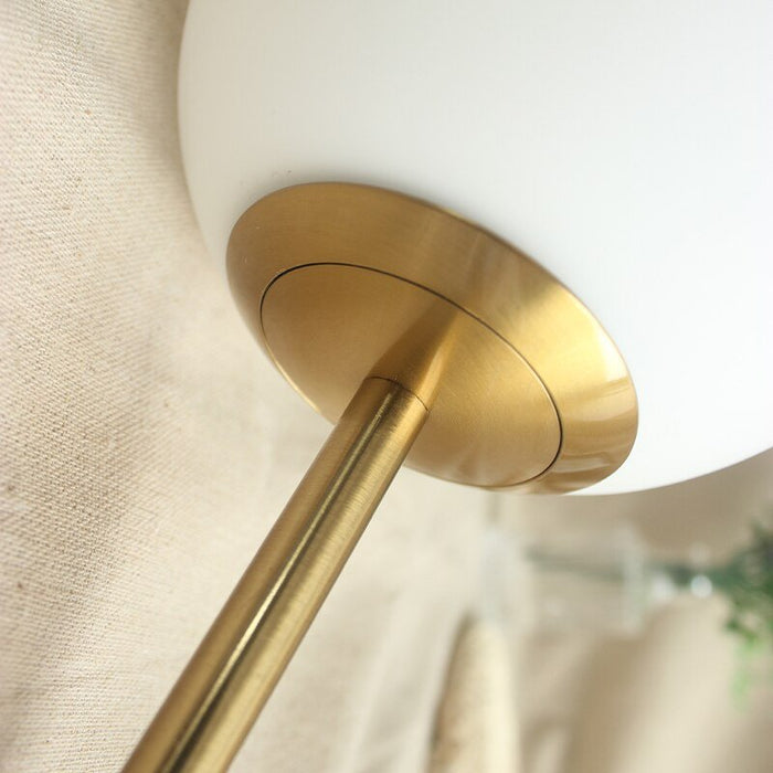 MIRODEMI® Nordic Metal Living Room Decor Glass Ball LED Table Lamp