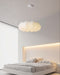 MIRODEMI® Cloud Pumpkin Shaped Drum Pendant Lamp for Children's Room Changeable / B / Dia65.0xH21.0cm / Dia25.6xH8.3"
