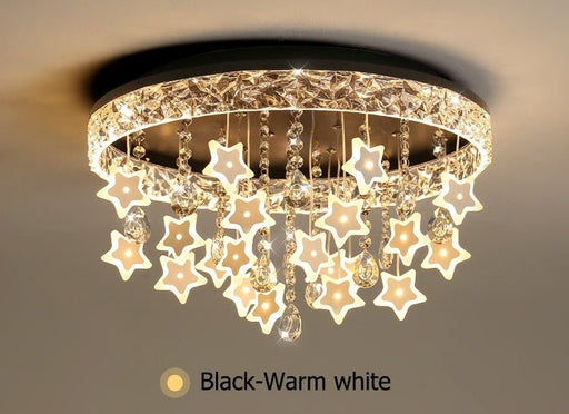 MIRODEMI® Creative Simple Star LED Ceiling Light for Kids Room Warm and White / Black