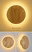MIRODEMI® Round/Oval Modern LED Northern Europe Wooden Wall Sconce