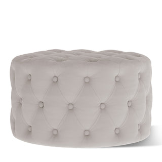 Round footstool for the living room, modern style
