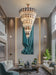 MIRODEMI® Post-modern Grand Crystal Luxury Chandelier for Living Room, Villa, Stairwell
