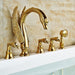 MIRODEMI® Golden Swan Deck Mounted Bathtub Faucet