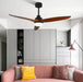 MIRODEMI® 52" Modern Solidwood LED Ceiling Fan with Remote Control image | luxury furniture | ceiling fans with lamp