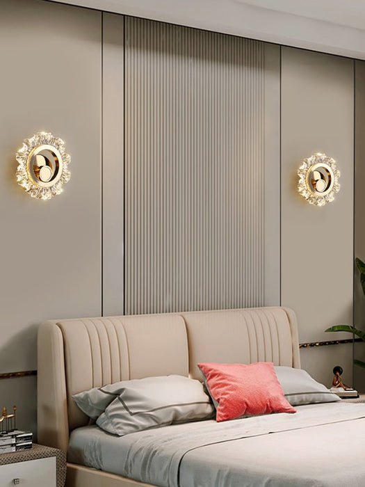 MIRODEMI® Luxury Wall Lamp in Shining Sun Style for Living Room, Bedroom image | luxury lighting | luxury wall lamps