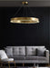 MIRODEMI® Gold crystal ceiling chandelier for living room, dining room, bedroom, bar 31.5'' / Warm Light / Dimmable