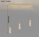 MIRODEMI® Water drop design crystal chandelier for living room, dining room, office, bar, stairwell 3 Lights / Warm Light