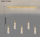 MIRODEMI® Water drop design crystal chandelier for living room, dining room, office, bar, stairwell 5 Lights / Warm Light