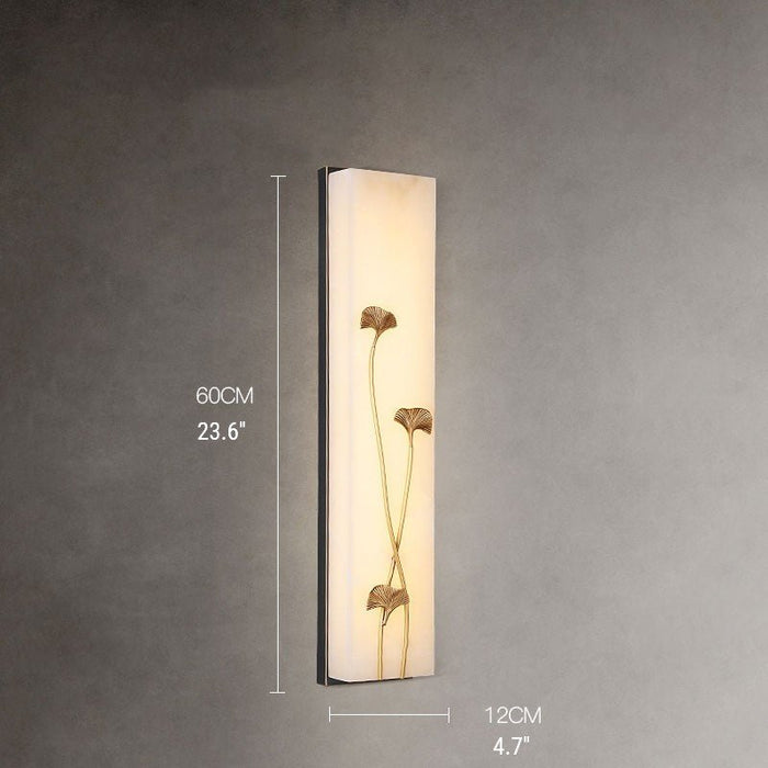 MIRODEMI® Creative Marble Wall Lamp in Chinese Style for Living Room, Bedroom image | luxury lighting | marble wall lamps