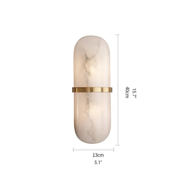 MIRODEMI® Luxury Marble Wall Lamp for Living Room, Bedroom, Corridor image | luxury lighting | marble wall lamps