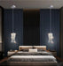 MIRODEMI® New modern small chandelier lighting for dining room, bedside island 4.7x9.8 / 2 pcs / Warm Light