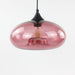 MIRODEMI® Modern hanging loft Glass lustre Pendant Lamp for restaurant, bar, kitchen Wine red
