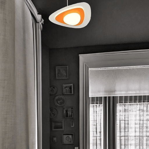MIRODEMI®Modern Creative Acrylic LED Ceiling Light For Bedroom, Living Room Orange