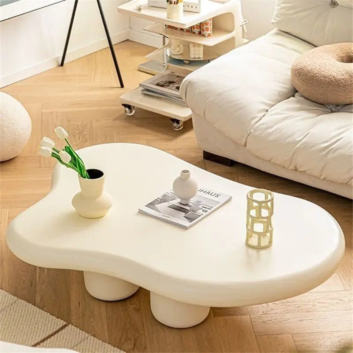 Glossy coffee table for the living room, bedroom in Scandinavian style image | luxury furniture | glossy table | home decor