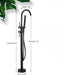 MIRODEMI® Black Bronze Floor Mounted Bathtub Faucet Freestanding Tub Mixer With Handshower