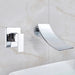 MIRODEMI® Chrome Bathroom Faucet Wall Mounted Waterfall Single Lever