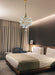 Monarch Collection Vinyard Crystal Pendant Chandelier