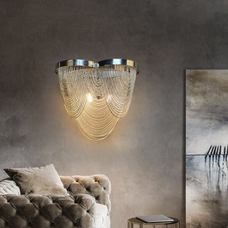 MIRODEMI® Luxury Chain Wall Lamp in American Style for Living Room, Bedroom image | luxury lighting | chain wall lamps