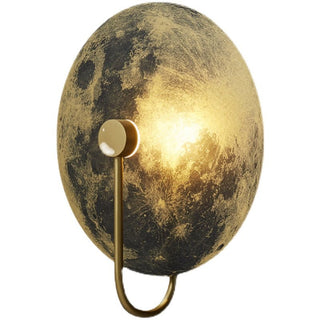 MIRODEMI® Creative Wall Lamp in the Shape of the Moon, Living Room, Bedroom image | luxury lighting | moon shape wall lamps