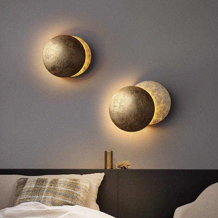 MIRODEMI® Creative Wall Lamp Solar Eclipse Style, Living Room, Bedroom image | luxury lighting | solar eclipse wall lamps