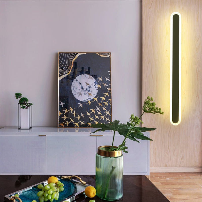 MIRODEMI® Minimalist Modern Creative LED Acrylic Wall lamp for Bedroom, Living Room image | luxury lighting | home decor