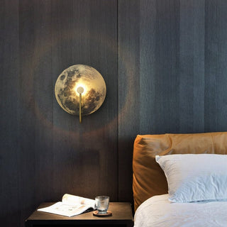 MIRODEMI® Creative Wall Lamp in the Shape of the Moon, Living Room, Bedroom image | luxury lighting | moon shape wall lamps