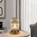 MIRODEMI® Modern Decor Table Glass Lamp for Bedroom, Living Room, Bedside, Study image | luxury lighting | glass table lamps